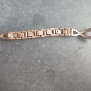 Gold Link Bracelet watch band